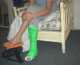 Dans un fauteuil